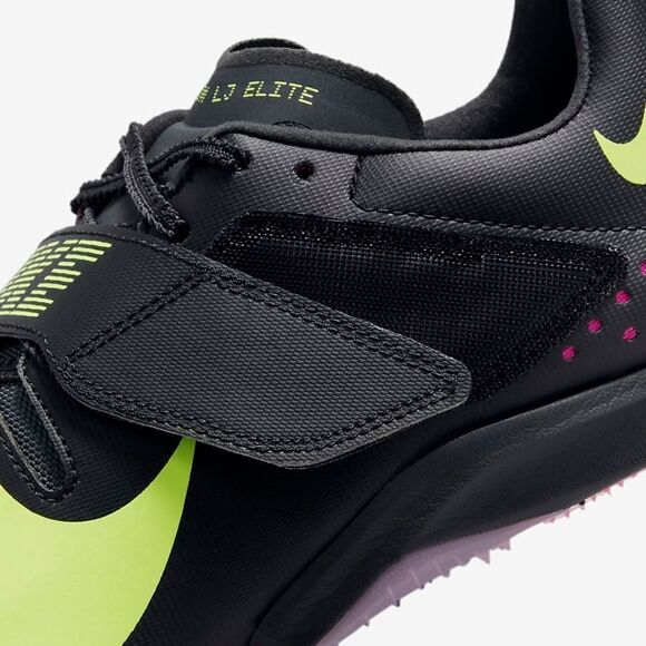 Nike Air Zoom LJ Elite Long Jump Shoes Track Black Volt New CT0079-001 Men's 8.5 - Picture 4 of 11